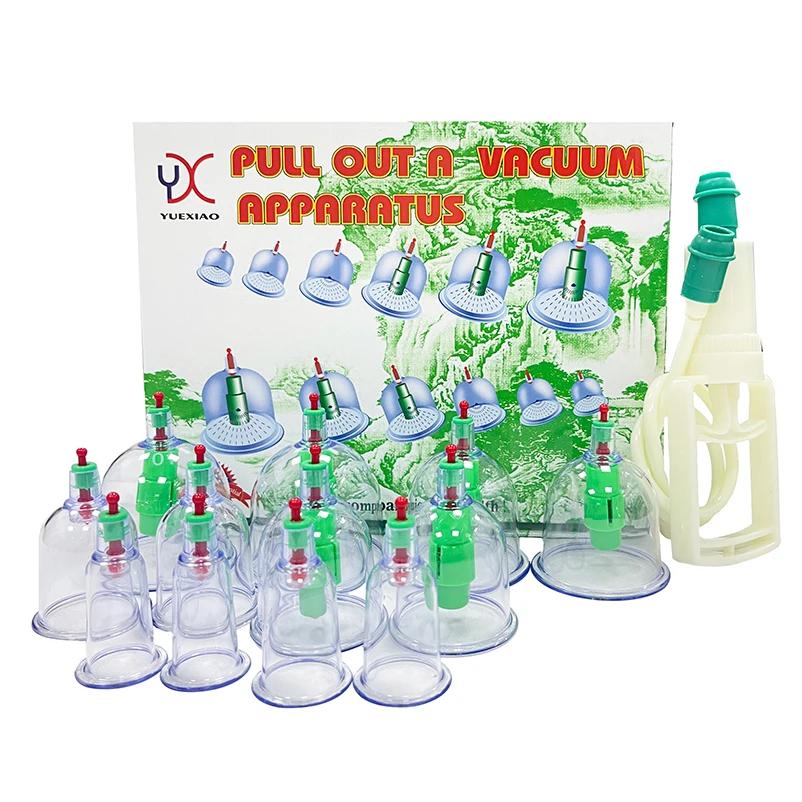 32 Cupping Therapy Set Vacuum Massager Ventosa Professional Suction Cups Vacuum Massage Jars Physiotherapy Guasha Health Care