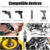 Upgraded Non-slip PH2 Impact Driver Bit Set With Magnetic Phillips Screwdriver Tool Impact Resistance WaterProof Bits 5pcs