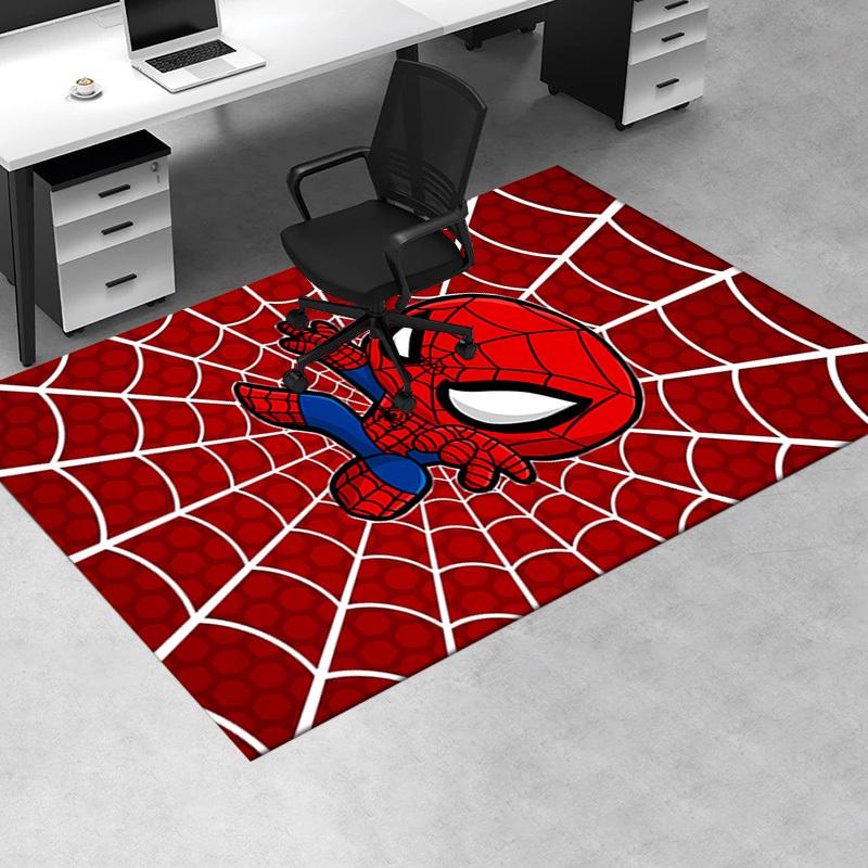 Spider-Man,Web,Hero Office Carpet Soft Polyester Entrance Carpet Washable Non-slip Machine Washable Indoor Carpet Living Room Bedroom Dining