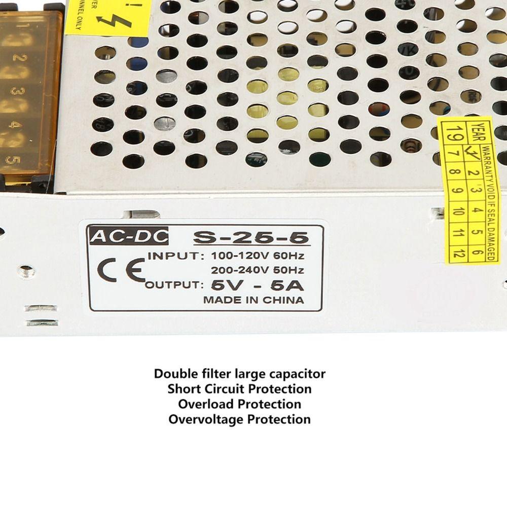 5V DC Switching Power Supply 10W/25W Power Adapter High Stability Power Supply Adapter  Industrial