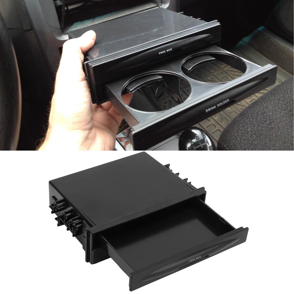 Portabicchieri Auto Retrattile Per Console Centrale, Due In Uno Con Uscita Aria, In ABS, Compatibile Con Modelli Bora MK4, Accessorio Auto Multifunzione