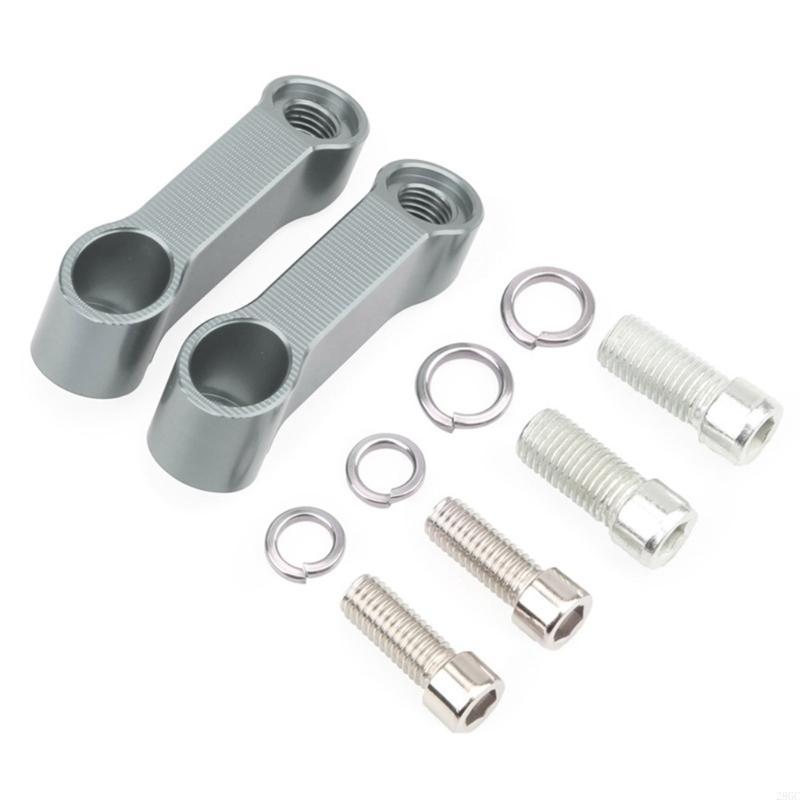 28GC Adjustable Motorcycle Rear Mirror Risers Extender for Superior Riding Experience