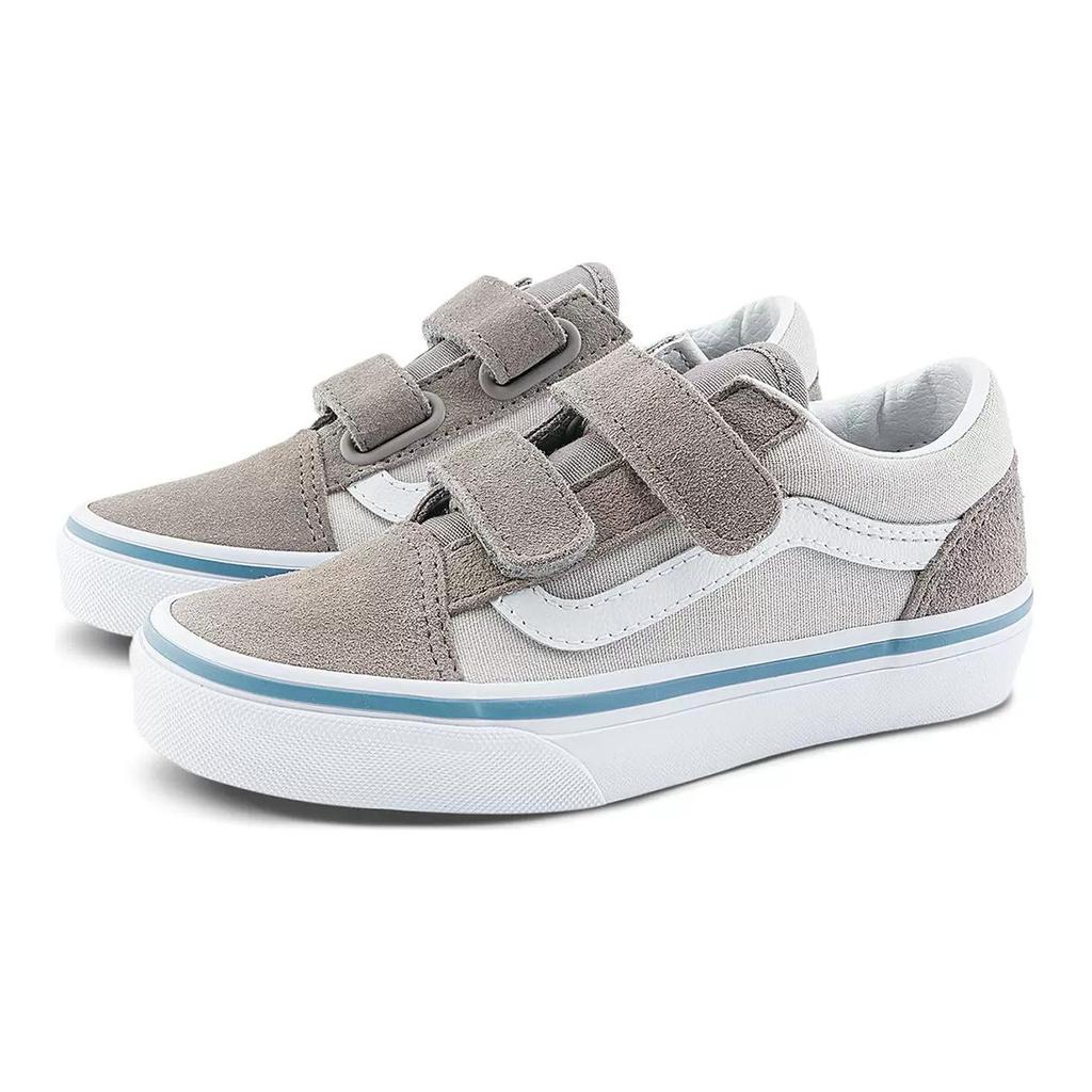 Vans Old Skool V Kids 2 Tone - Driftwood Kids Sneakers Grey VN000CYWD3Y