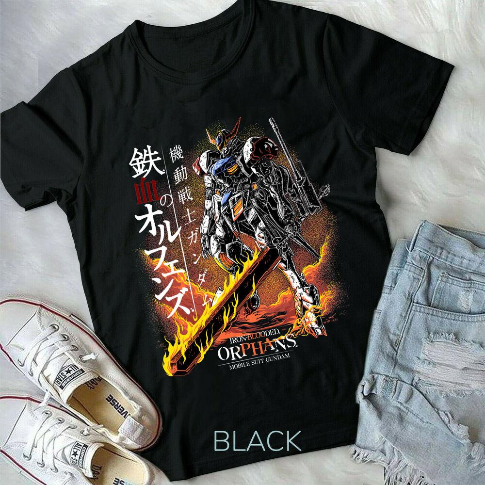 

Barbatos Iron Blooded Orphans,gundam ,Graphic tee,gunpla,rob ot,2022 New T-Shirt 4XL