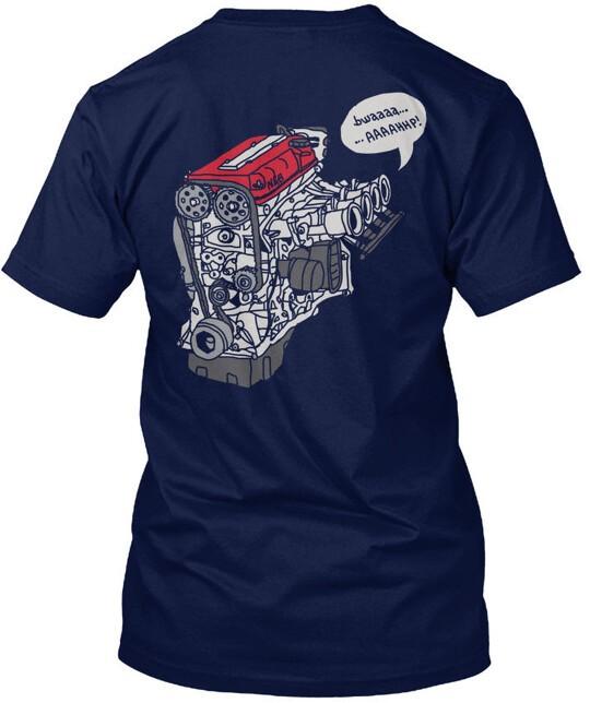 Ek9 Civic Vtec B16b Engine Nut Bolt Apparel T-Shirt Tops TeeA Size S To 4XL