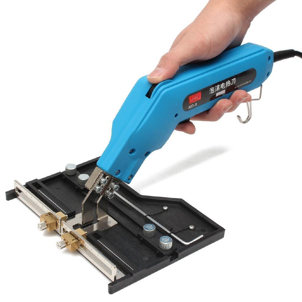 230V/110V Heating Cutter Electric Foam Carving Tool Electric Cutting Knife Blade Slottin Large Groove Electric Foam Cutting Knife