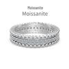 Stilvoller S925 Sterling Silber Ring für Mädchen - Leichter Luxus, Super Glänzend, Modern für den täglichen Gebrauch