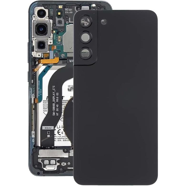 Replacement Battery Back Cover for Samsung Galaxy S22+ 5G SM-S906B,Housing Repair Part for Galaxy S22+ 5G SM-S906B (Gold)