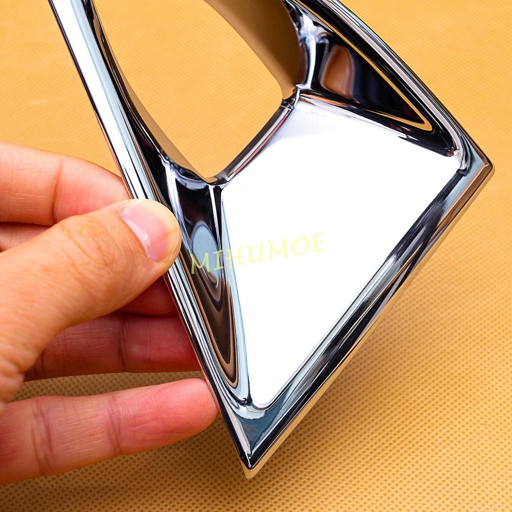 Chrome Front Fog Light Lamp Cover Trim For Nissan Rogue X-Trail T33  2022