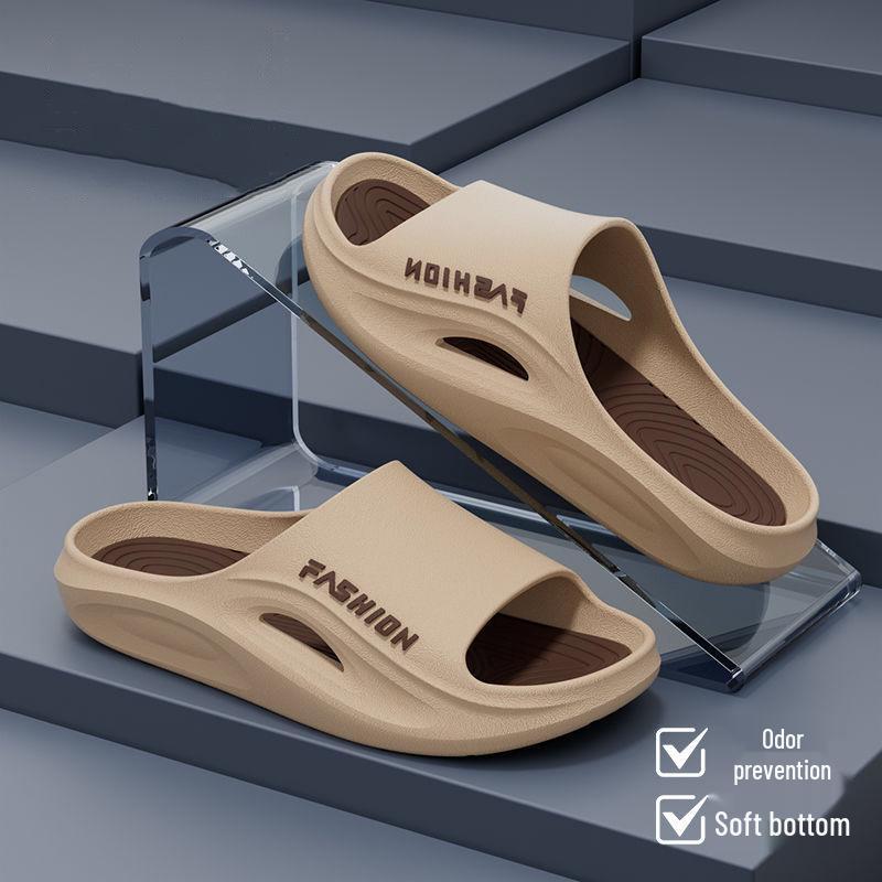 2025 Men's Summer Thick-Soled Deodorant Non-Slip Slippers for Indoor & Outdoor