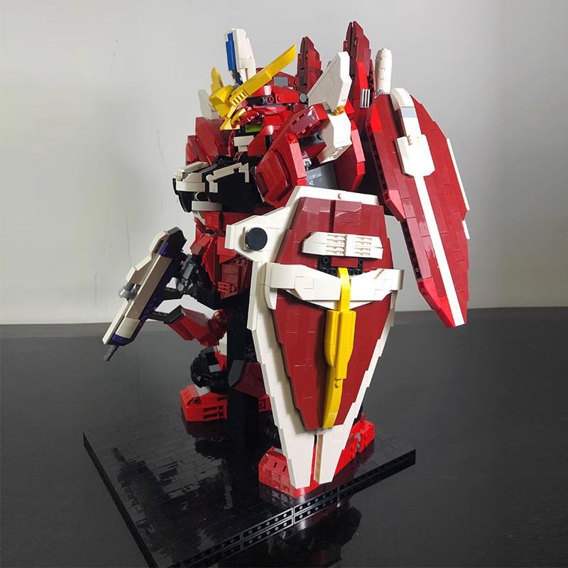 M Building Block Compatible With Lego 88690 Large Justice Gundam, Build Toy Battle Robot Mecha