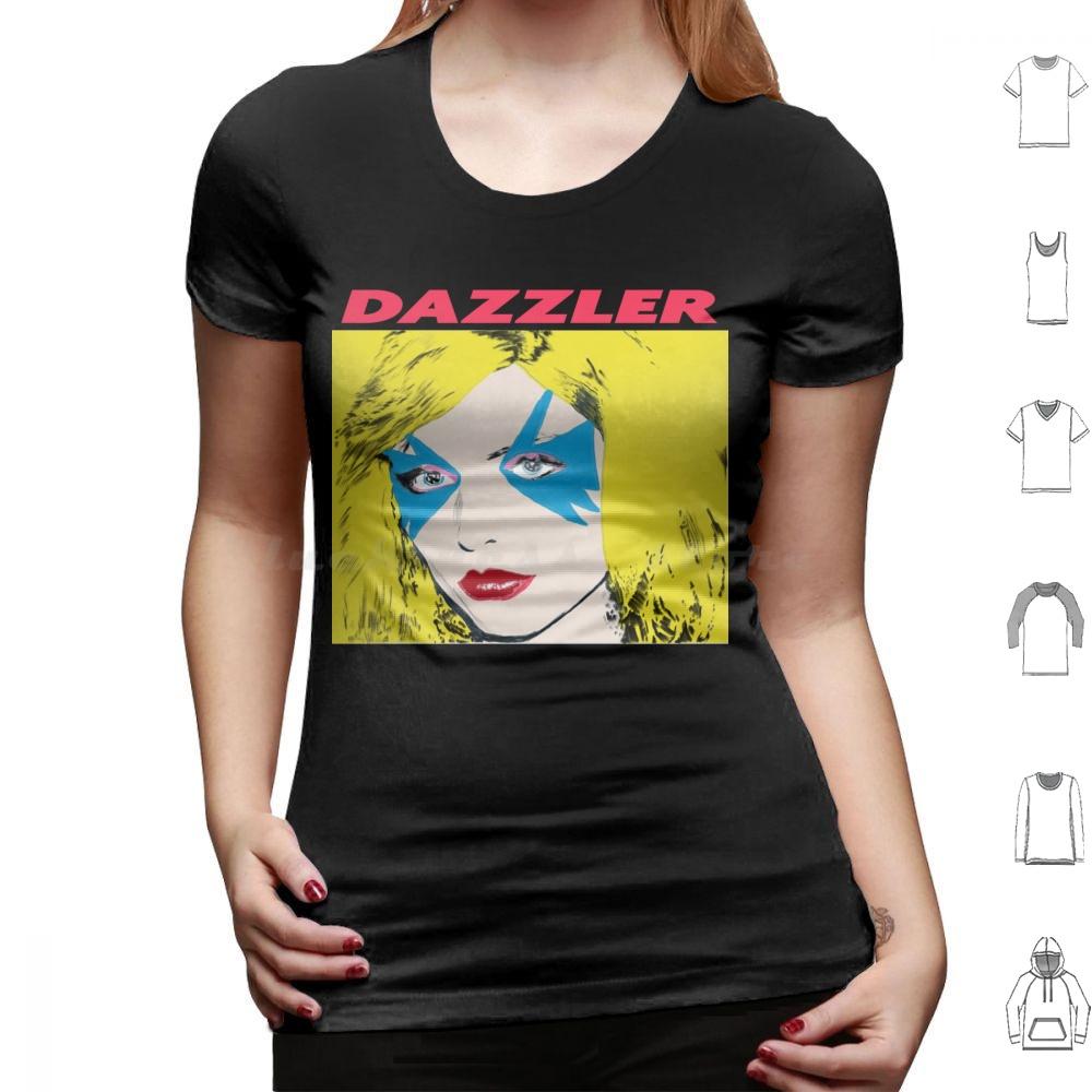 Dazzler T Shirt Big Size 100 Cotton Superhero Pop Star Star Album Cover Mash Up Pulp2pixel Mutant Dazzler X Men 1980 S