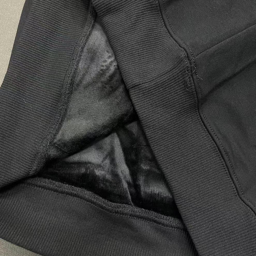 Stüssy ACG Autumn/Winter Plus Velvet Embroidered Hoodie Jacket