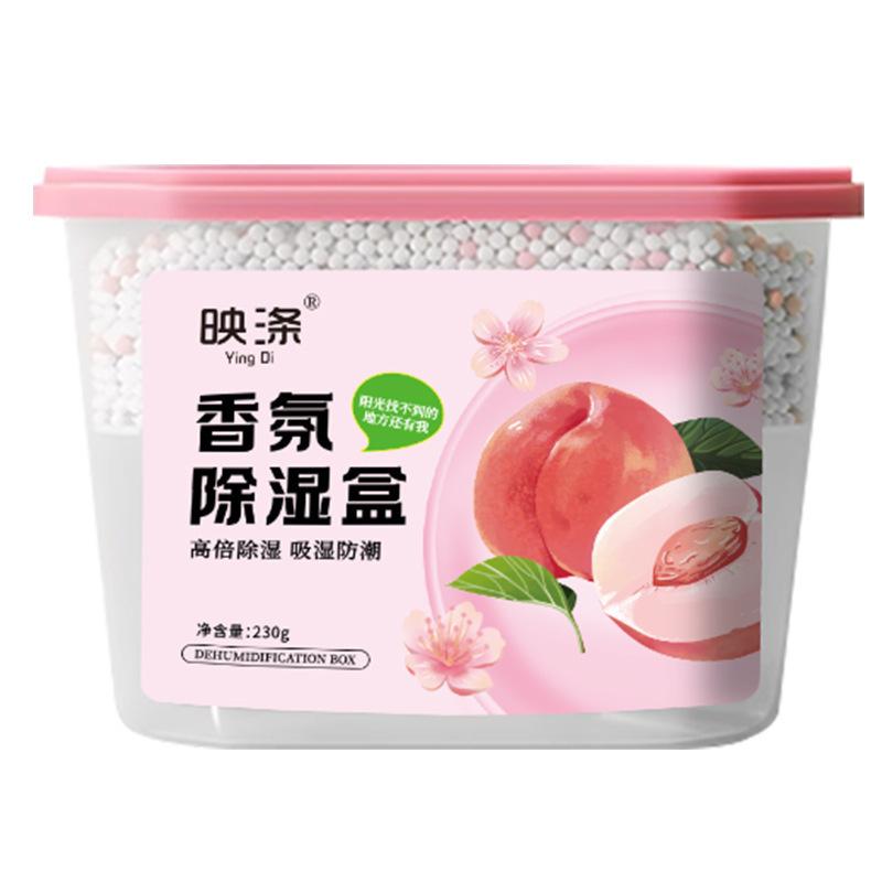 Cherry Blossom Fragrance Dehumidifier Box, Student Dormitory Wardrobe Special Desiccant, Strong Plum Rain Moisture Absorption