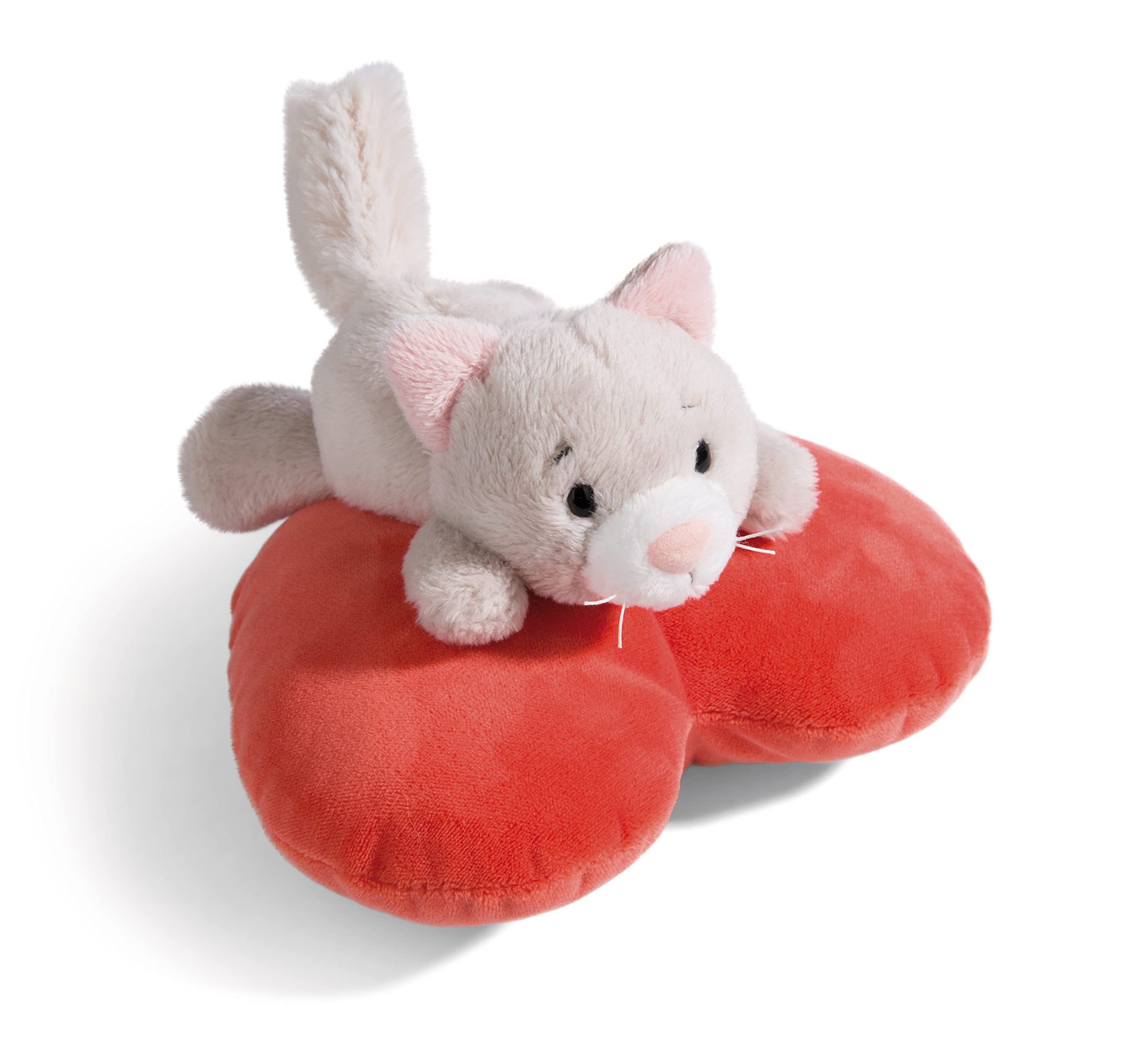 

Мягкая игрушка NICI Любовь Кошка Пушистая Лежащая 13см