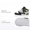 Air Sky Jordan 1 TD Black Toe Medium Olive Baby Sneakers White BQ7196-092