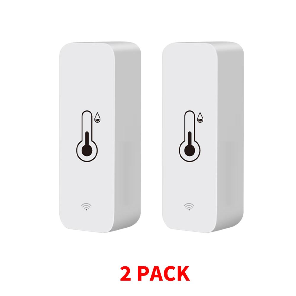 

Tuya WiFi Temperature Humidity Sensor Smart Sensor APP Remote Control For Smart Home WorkWith SmartLife Yandex SmartLife Alexa 2 PCS