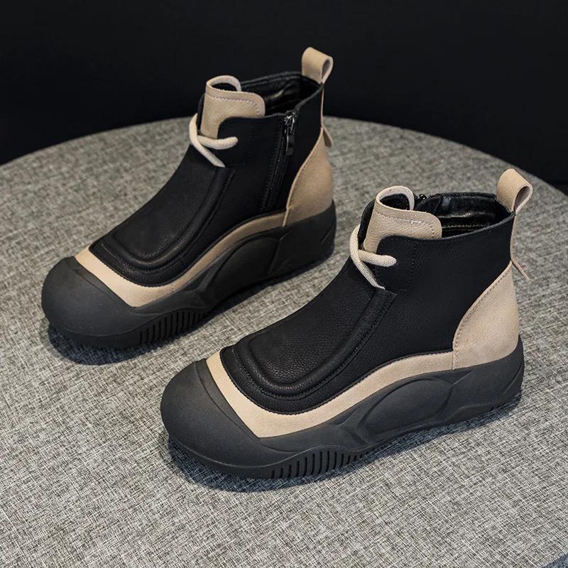 

Новые короткие зимние ботинки в стиле Snow Boot, женские водонепроницаемые ботильоны, теплые меховые теннисные туфли на плоской платформе 41