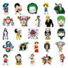 Generic One Piece Luffy 50 Pcs Waterproof Graffiti Anime Stickers Decorative Decals For Luggage Skateboard Motorcycle Car Fans