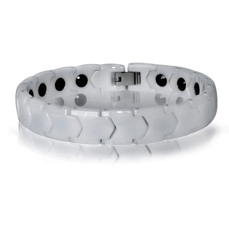 

Мужской керамический браслет 11 мм с защитой от цветения, магнитный, антистатический