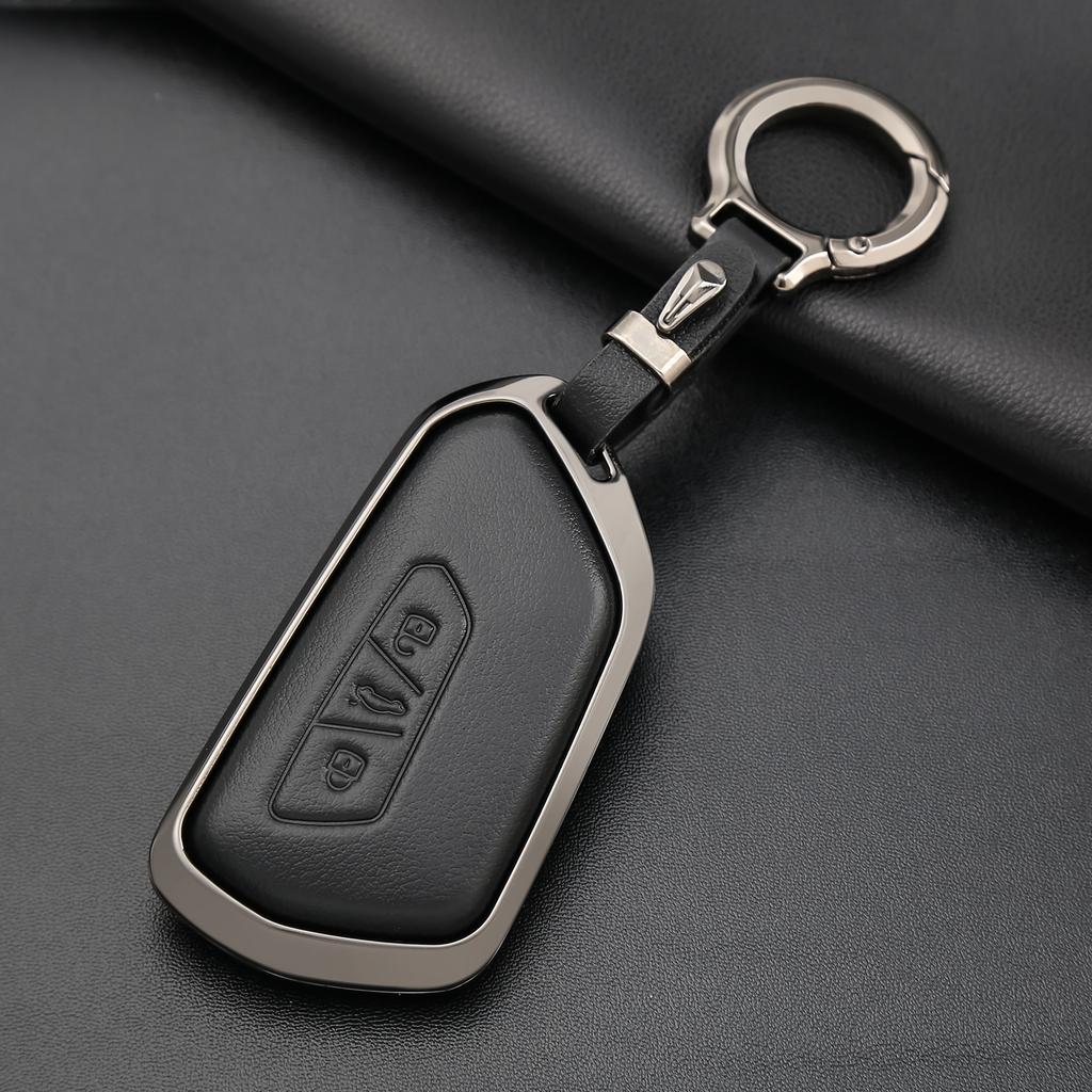 Zinc Alloy Car Key Case For VW Volkseagen Golf 8 MK8 ID.3 ID.4 Cupra Skoda Octavia A8 SEAT Leon MK4 2020 2021 Formentor Tarraco
