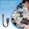 For Otg USB Cables Type C Type C Cord 12 Inches USB 2.0 Charger Cord Fast Charging 480Mbps Speed For Mobile Phones Tablets