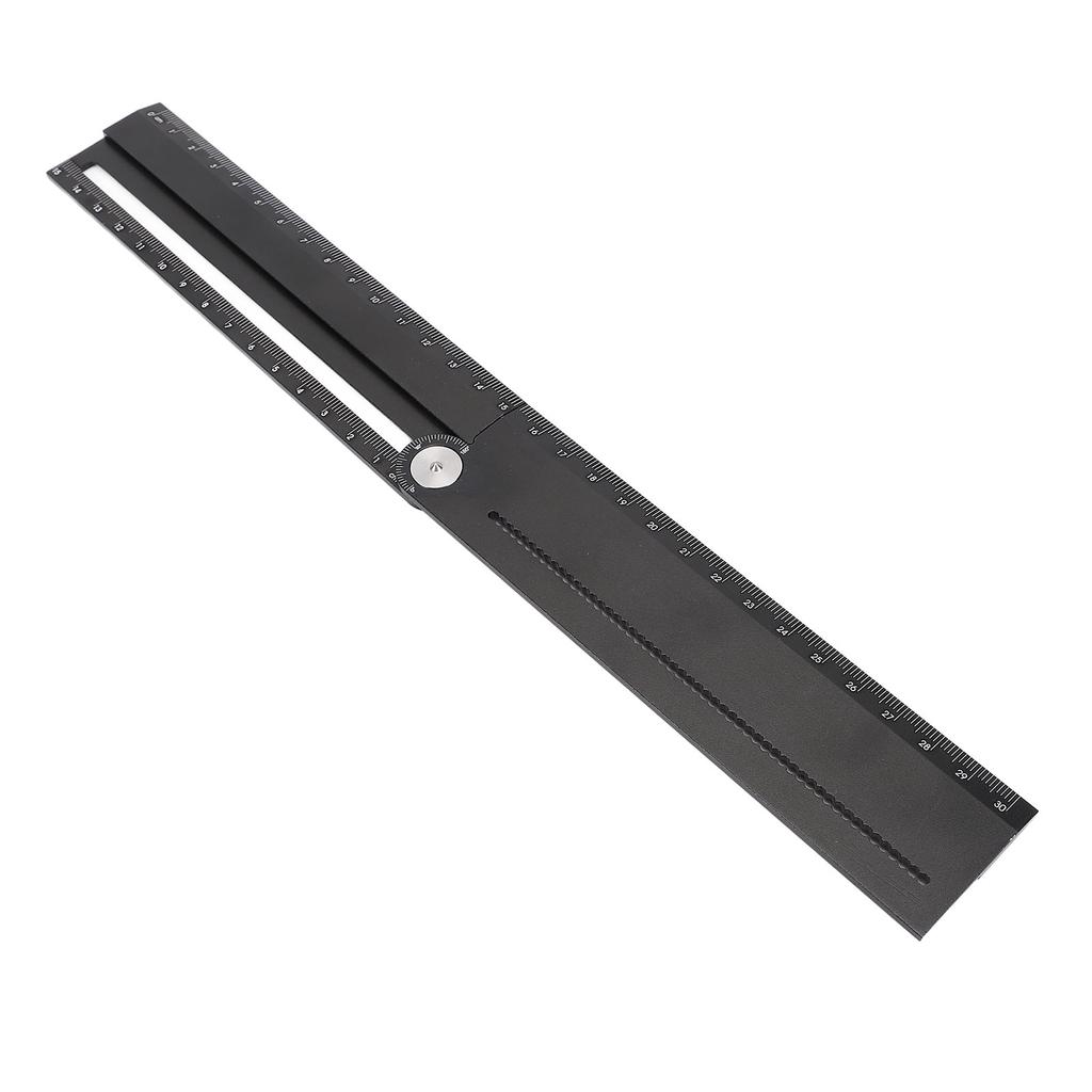 Aluminium Multi-Lineal Multifunktionaler Winkelmesser zum Zeichnen von Kreisbögen und Parallellinien
