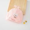 Pure Cotton Double Layer Newborn Hat for 0-3 Months, Suitable for Autumn/Winter