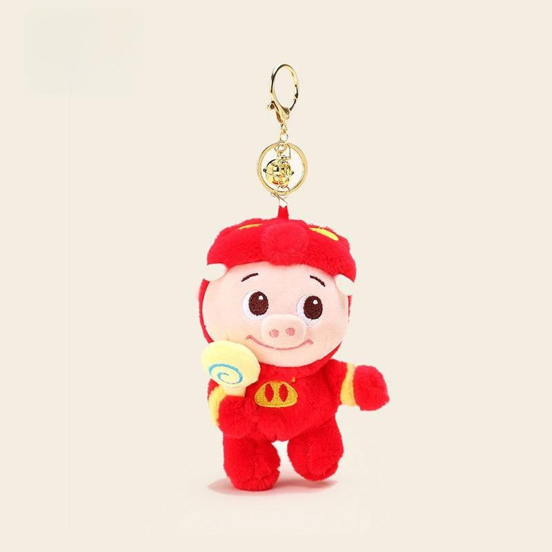 Lollipop Jinnew Ggbond Heart Funny Plush Keychain Pendant With Drawstring