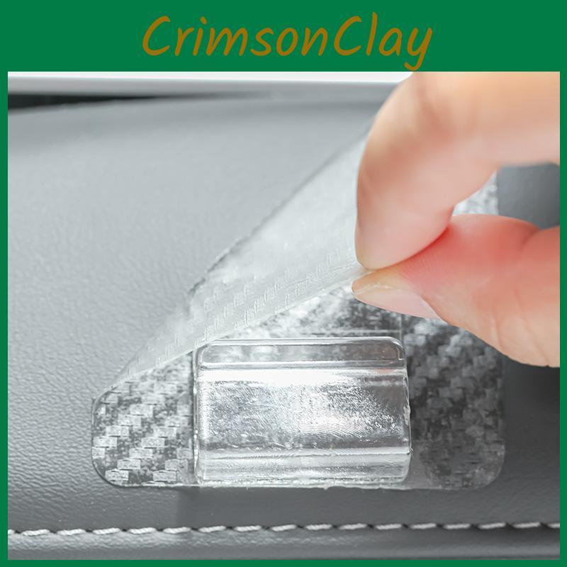 Mat Vehicle Foot Fixing Clips With Strong Adhesive And Detachable Hooks Tool