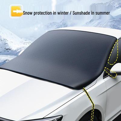 Waterproof Oxford Cloth Car Windshield Cover: All-Season Protection Against Snow, Frost, and Sun