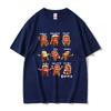 Domo Kun Funny Meme T Shirt Unisex Unisex Vintage Fashion Oversized 100 Cotton Tshirts Harajuku High Quality Short Sleeve Tshirt