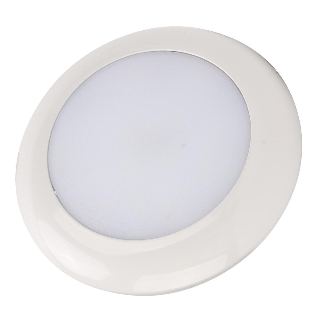 LED RV Panel Light 12V White Bathroom Top Light for Motorhome Camper Caravan Marine