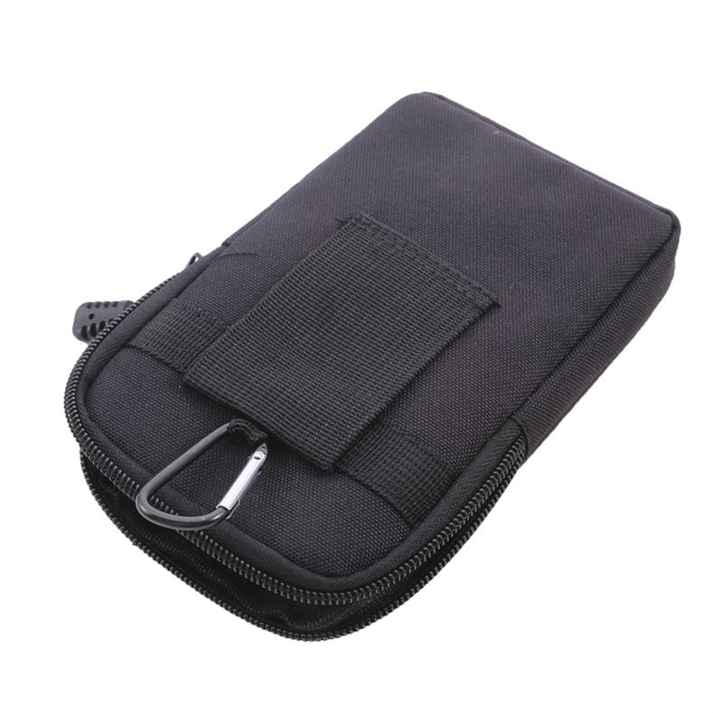 Vertical Single/Double-Layer Mountaineering Buckle Waterproof Belt Waist Bag Outdoor Running Mobile Phone Bag For Men