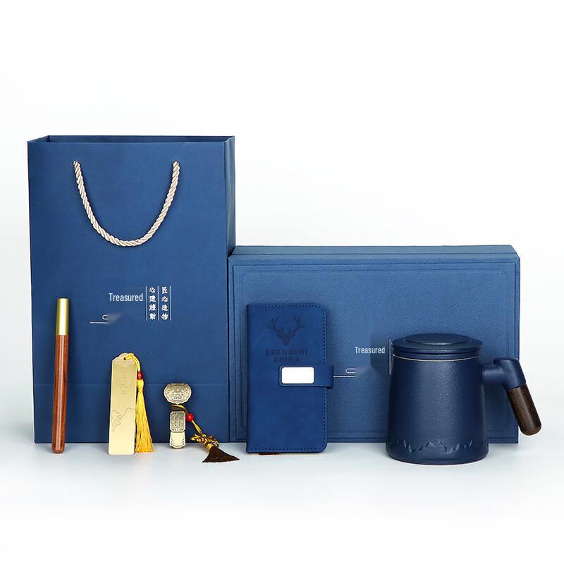 ChaXun Premium Ceramic Office Tea Cup Gift Set