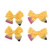 2PCS Pencil Shape Hair Clip for Girls Hair Styling Accessories Back To School Party Hair Bows for Student Daily Wear