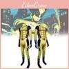 Wolverine Superheld Cosplay Bodysuit Voor Kinderen Met Spandex Stof Halloween Kostuum