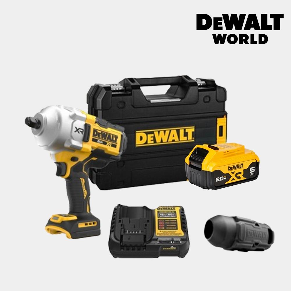 

Ударный гайковерт DeWalt 1, 2 дюйма, высокий крутящий момент, 20 В DCF961P2T, аккумулятор 5 А, 1 комплект