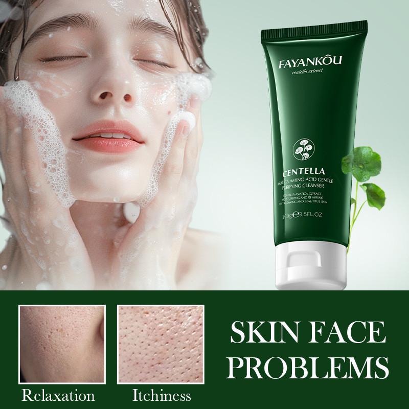 Fayankou Gentle Moisturizing Cica Amino Acid Facial Cleanser For All Skin Types 100g