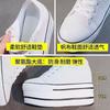 NEW Fashion Canvas Shoes Breathable Women Super High Heel Sneakers Platform Shoes Women Autumn Women's Chunky Vulcanize Sneaker
