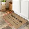Imitation Coconut Fiber Non-Slip Doormat - Cuttable for Outdoor/Bathroom Use