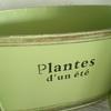 Green Ovals Planter With Decorative Spout High Leg Flower Stand Outdoor Planter For Garden Balcony
