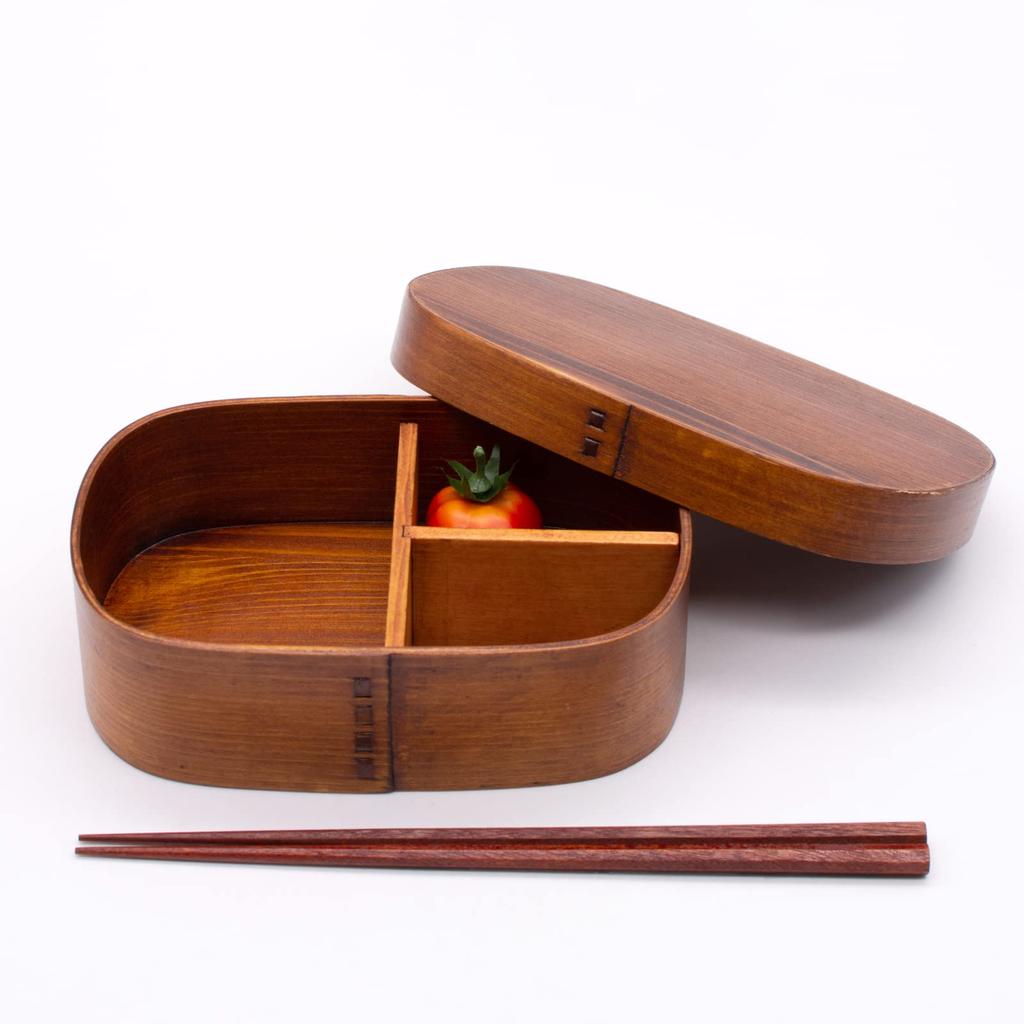 Wakayama Touge No Wappa Bento Box Store Touge No Wappa Bento Box Bentwood Lunch 19 X 13 Single Product (Wakayama Store) - Box, Lacquered, Approx. Cm,