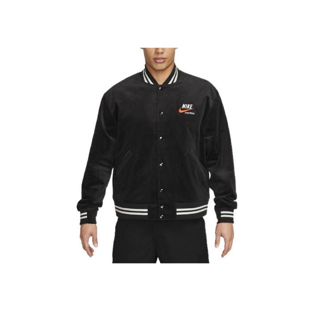 Nike Sportswear Trend Bomber Jacket (Asia Sizing) Black Men Streetwear DV9998-010