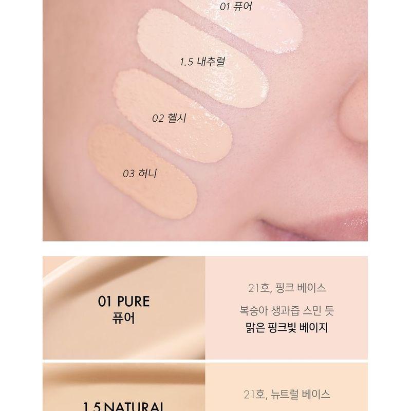 AMUSE - Dew Wear Foundation Refill Only - 4 Colors