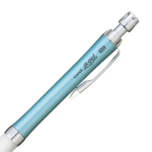 Mitsubishi Pencil Mechanical Pencil Alpha Gel 0.5 Slim Soft Turquoise M5807GG1P.71
