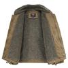 Men's New Autumn and Winter Velvet Thickened Warm Cotton-padded Jacket Cotton-padded Clothes