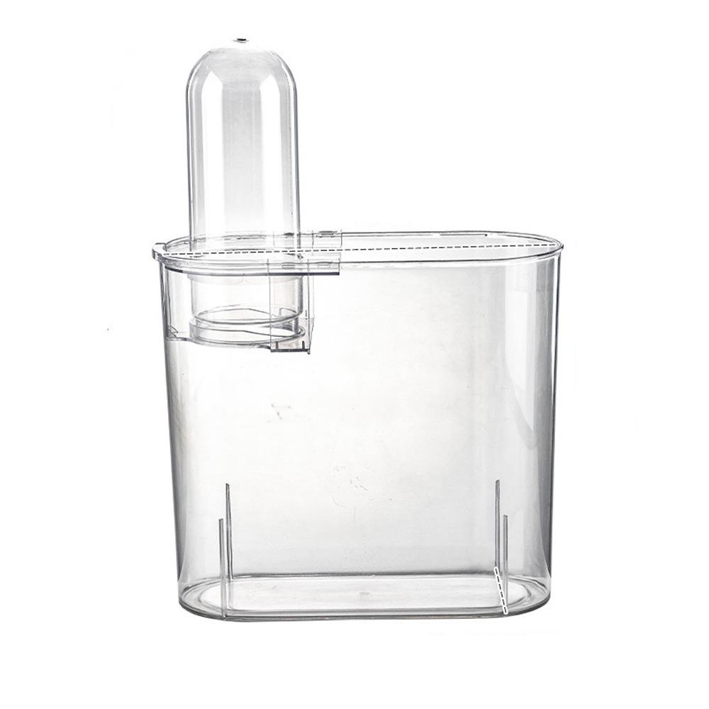 Clear View Negative Pressure Fish Tank Space Saving Plastic Floating Desktop Fish Tank Shatterproof Small Goldfish Tank