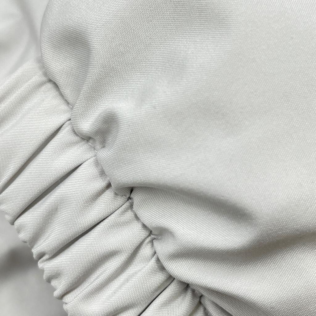 HERNO Pl128DL-11106-1250 White Laminar Down Jacket Jacket 42 GrayUsed