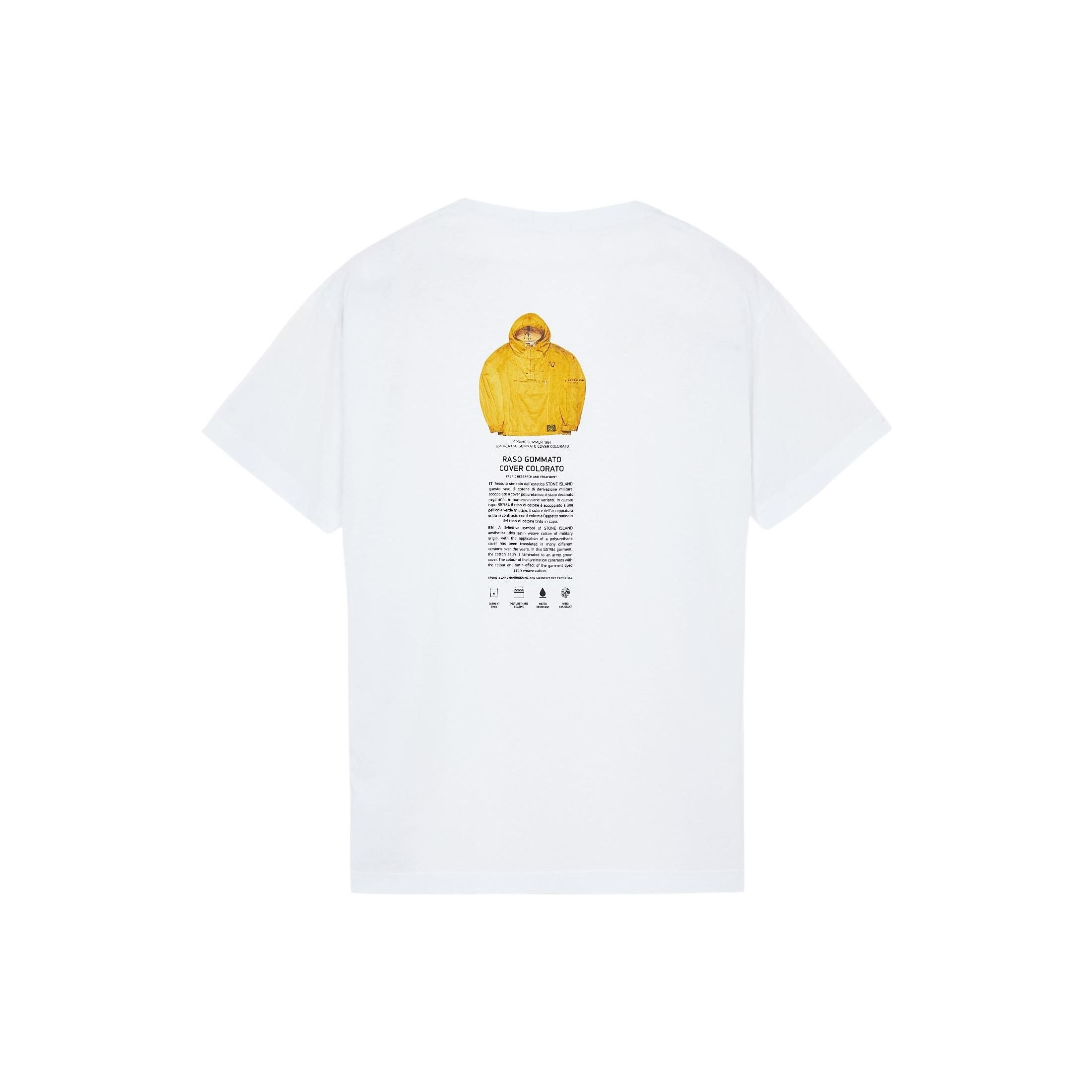 

Stone Island Short-Sleeve T-Shirt White Men Tops 76152NS91-V0001 S